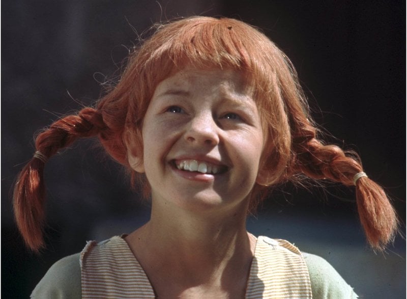 I tv-serien om Pippi Långstrump spelade Inger Nilsson Pippi. Foto: Pressens Bild/Jan Collsiöö/TT